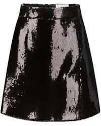Nina Ricci - Falda corta con lentejuelas - Lyst