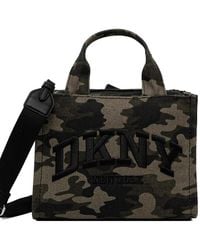 DKNY - Tote Bag Mit Logo-Patch - Lyst