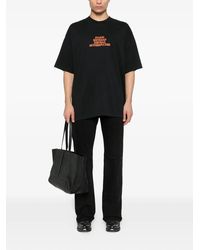 Vetements Ssense Exclusive Black 'you Fuck'n Asshole' Football