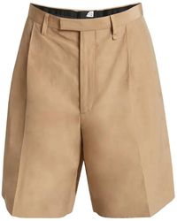 Givenchy - Pleated Tailored Shorts - Lyst