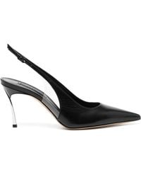 Casadei - Superblade Jolly Slingback Pumps - Lyst