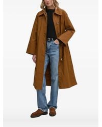 Barbour - Belted Trench Coat - Lyst