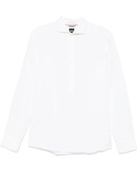 BOSS - Camisa con textura flameada - Lyst