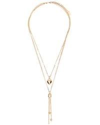 Chloé - Mini Paddington Heart-Pendant Necklace - Lyst