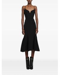 Givenchy - Open-Back Midi Dress - Lyst