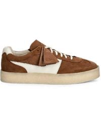 Clarks - Suede Panelled Sneakers - Lyst