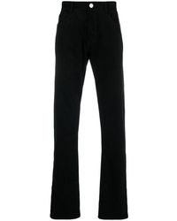 Giorgio Armani - Mid-rise Cotton Straight Jeans - Lyst