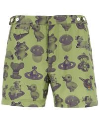 Vivienne Westwood - Print Swim Shorts - Lyst