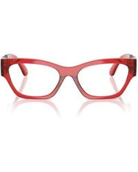 Versace - Medusa-Embellished Cat-Eye Glasses - Lyst