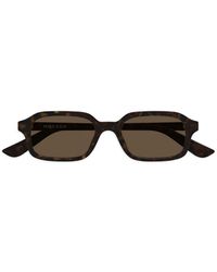 McQueen - Logo-Detail Sunglasses - Lyst