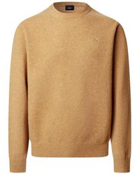 Hackett - Lambswool Crew-Neck Knit - Lyst