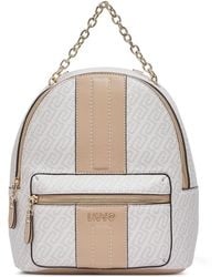 Liu Jo - Logo-Lettering Backpack - Lyst