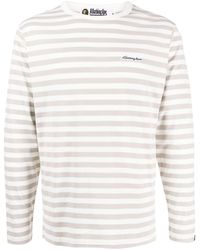 A Bathing Ape - Hoop Striped Cottton T-shirt - Lyst