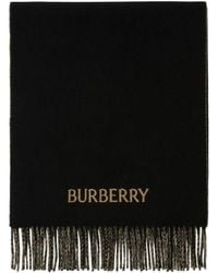 Burberry - Two-Tone Cashmere Scarf - Lyst