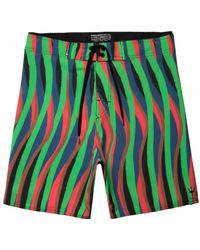 Osklen - Gestreifte Badeshorts - Lyst