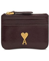 Ami Paris - Paris Paris Zipped Cardholder - Lyst