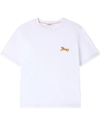 Sandro - Horse-Embroidery T-Shirt - Lyst