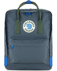 Fjallraven - Sac À Dos Kånken Koncept À Patch Logo - Lyst