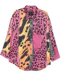 R13 - Chemise À Empiècements - Lyst