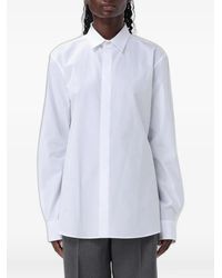 Valentino Garavani - Long-Sleeve Cotton Shirt - Lyst