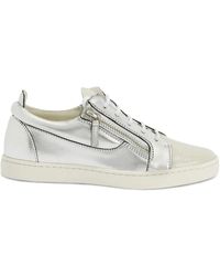 Giuseppe Zanotti - Nicki Metallic Sneakers - Lyst
