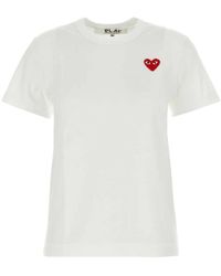 COMME DES GARÇONS PLAY - Comme Des Garcons Play Patch Logo Pullover - Lyst