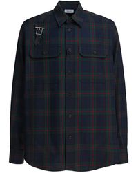 McQueen - Geruit Overhemd Met Gespband - Lyst