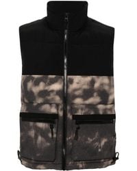 HUGO - Tie-Dye Print Gilet - Lyst