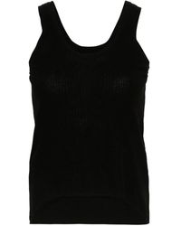 Maison Margiela - Geribbelde Tanktop - Lyst
