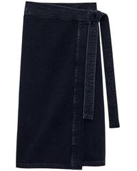 Ba&sh - Timy Wikkelrok Met Gestrikte Taille - Lyst