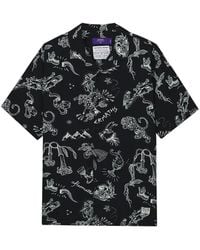 AFTERMATHS - Patterned Short-Sleeve Shirt - Lyst
