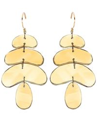 Ten Thousand Things - 18kt Yellow Gold Totem Citrine Earrings - Lyst