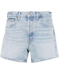 Agolde - Shorts Parker a gamba ampia - Lyst