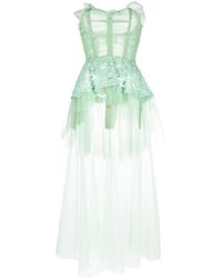 Maison Margiela - Tulle Corset Dress - Lyst