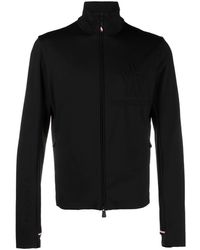 3 MONCLER GRENOBLE - Zip-up High-neck Cardigan - Lyst