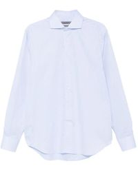 Corneliani - Spread-Collar Button-Up Shirt - Lyst