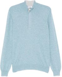 Gran Sasso - Half-Zip Sweater - Lyst