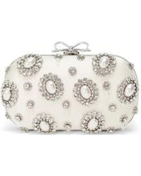 Self-Portrait - Embellished Clutch Bag - Lyst