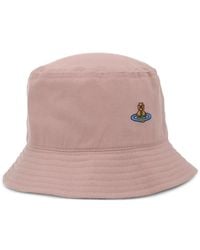 Vivienne Westwood - Orb-Embroidered Bucket Hat - Lyst