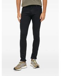 Guess - Miami Logo-Patch Jeans - Lyst