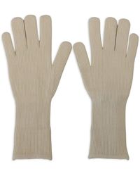 Dolce & Gabbana - Ribbed-Knit Cashmere Gloves - Lyst
