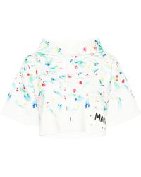 Marni - Sudadera Con Capucha Y Estampado Floral - Lyst