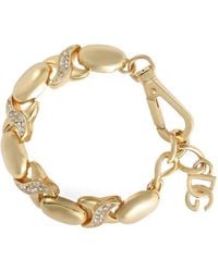 Dolce & Gabbana - Bracelet With Rhinestones - Lyst