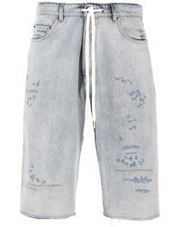 MM6 by Maison Margiela - Drawstring-Fastening Bermuda Shorts - Lyst
