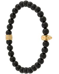 Northskull Armband Met Doodskop - Zwart