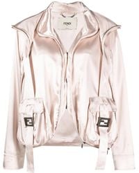 Fendi - モノグラム ポケットディテール ジャケット - Lyst