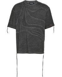 AV VATTEV - T-shirt en coton à épaules tombantes - Lyst