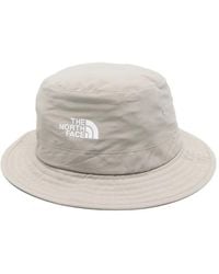 The North Face - Logo-Embroidered Drawstring Bucket Hat - Lyst