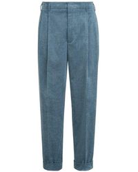 Brunello Cucinelli - Pantalon Ample À Pinces - Lyst