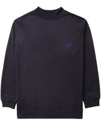 Needles - Logo-Embroidered Jersey Sweatshirt - Lyst